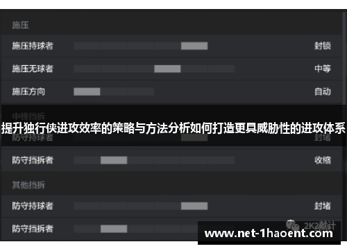提升独行侠进攻效率的策略与方法分析如何打造更具威胁性的进攻体系