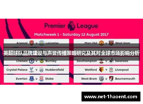 英超球队品牌建设与声誉传播策略研究及其对全球市场影响分析