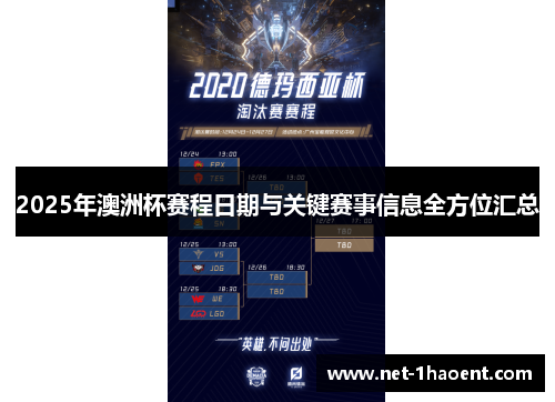 2025年澳洲杯赛程日期与关键赛事信息全方位汇总